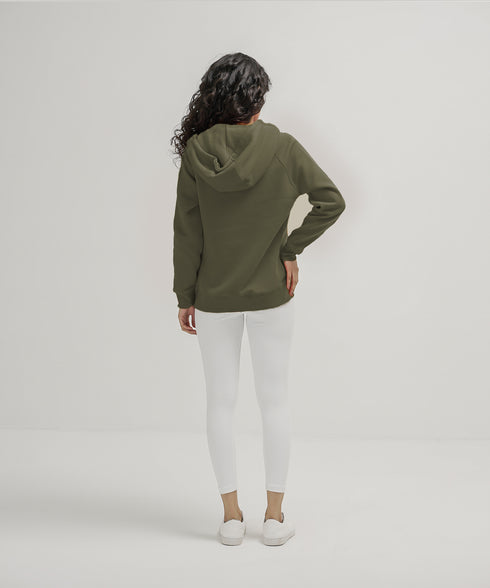Women's Basic Zipper Hoodie